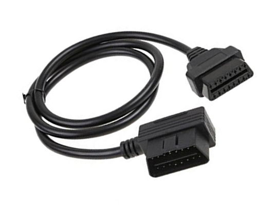 J1962 Sudut Kanan OBD2 Kabel Ekstensi / Kabel Obd2 Scanner RoHS Persetujuan