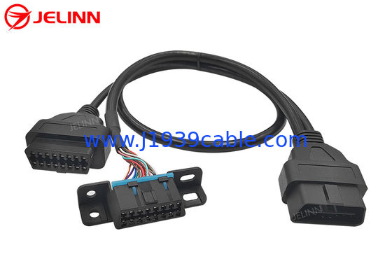 OBD2 OBDII Pria ke GM OBD2 Wanita dan OBD2 Wanita Splitter Y Kabel