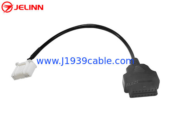 Tesla 20 Pin Female Connector to OBD 2 OBD2 Female Cable untuk Model S dan Model X Tahun 2016-2021