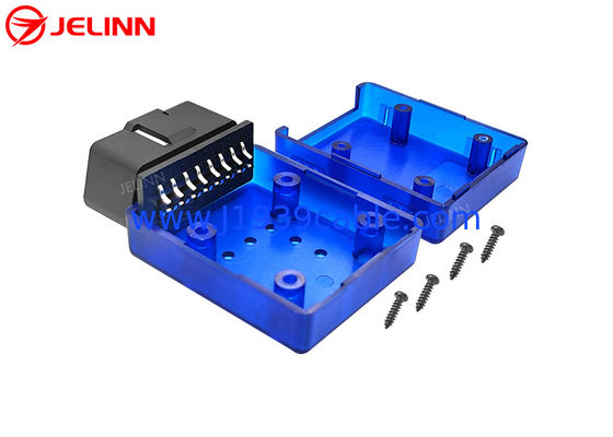 OBD2 Enclosure OBD 2 Case Shell Dengan Konektor Pin Curved